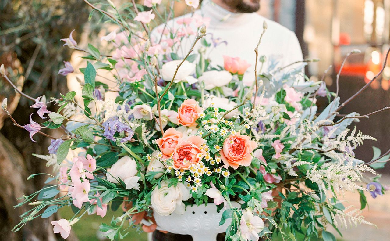 Realizzazione composizioni floreali